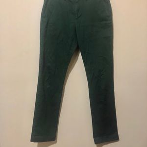J Crew Dark Green Chinos/Khakis 31x32